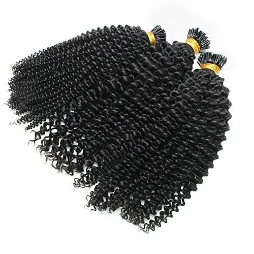 Kinky Curly ITip HBL Hair Extensions