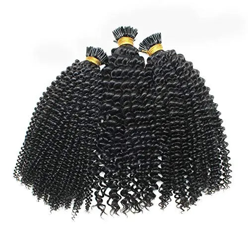 Kinky Curly ITip HBL Hair Extensions