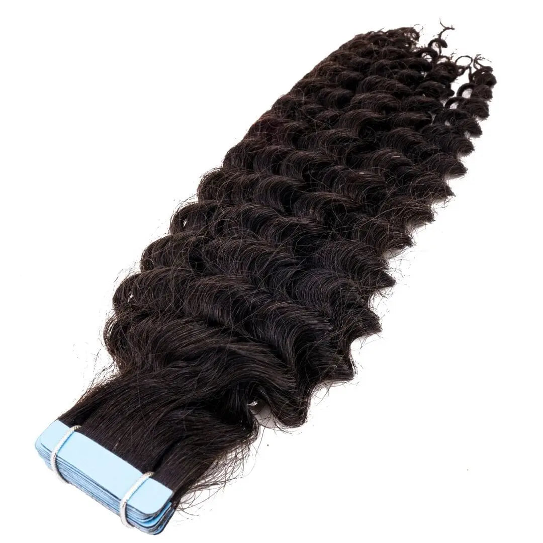 Kinky Curly Tape-In Extensions - HBL Hair Extensions