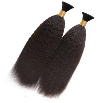 Kinky Straight Bulk Hair - HBL Hair Extensions