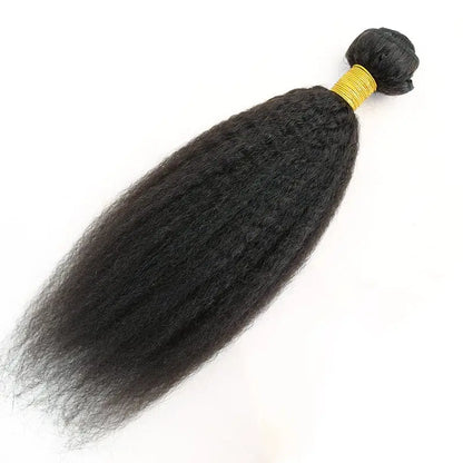 Kinky Straight Micro Weft Hair Extensions - HBL Hair Extensions