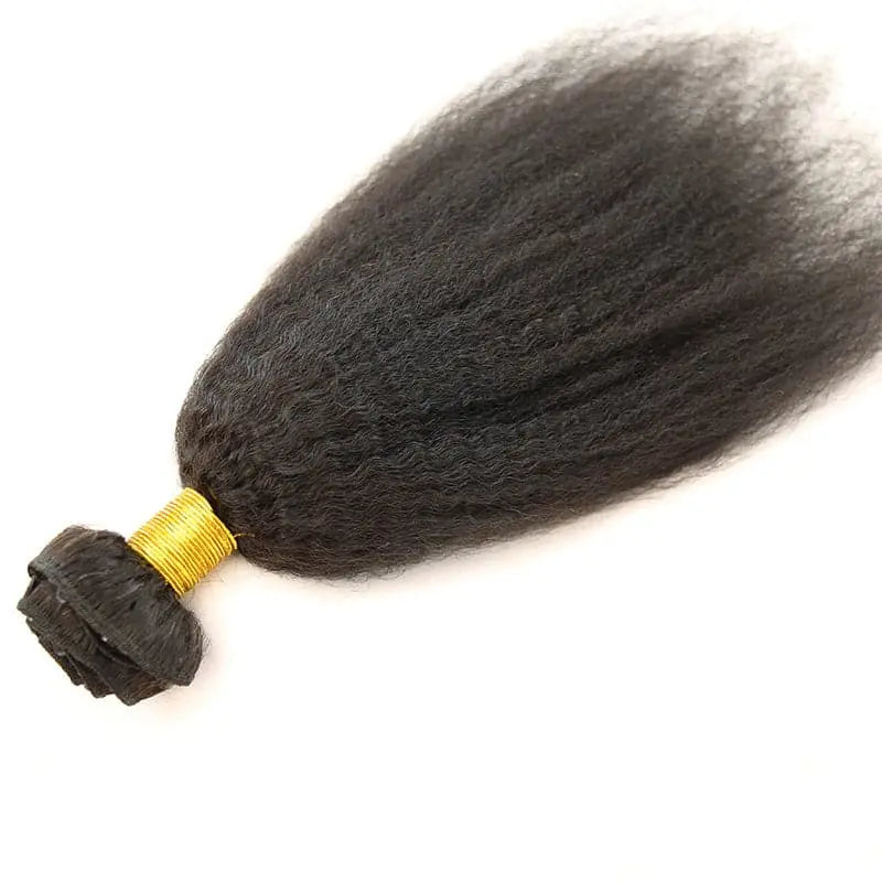 Kinky Straight Micro Weft Hair Extensions - HBL Hair Extensions