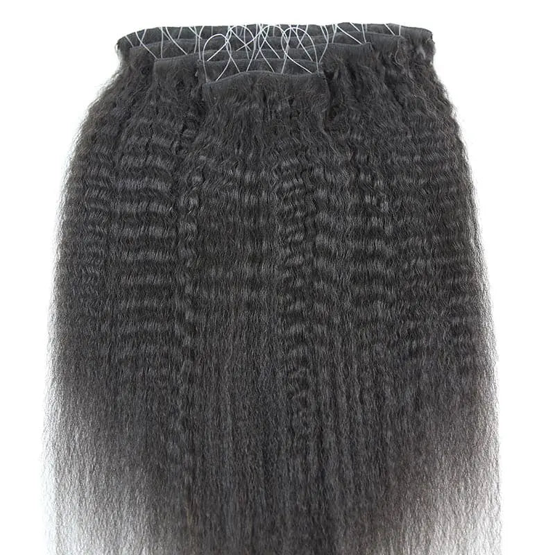 Kinky straight Micro Loop HBL Hair Extensions Microloop