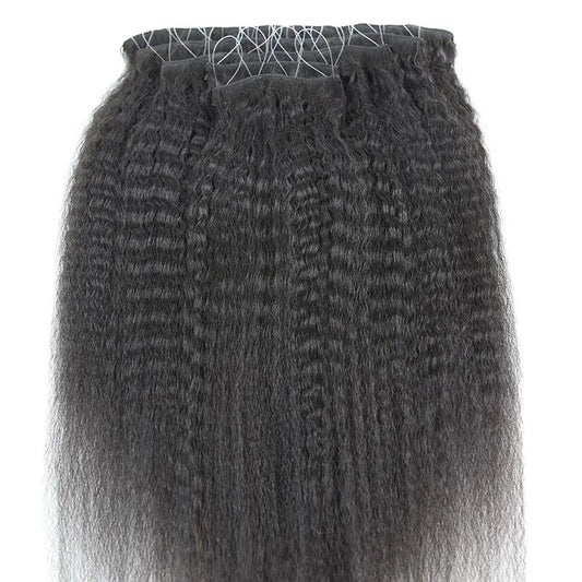 Kinky straight Micro Loop HBL Hair Extensions Microloop