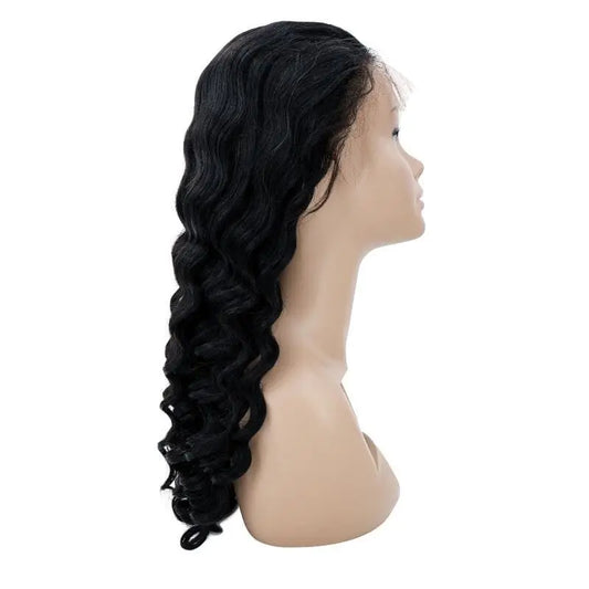 Loose Wave 13x4 Transparent Lace Front Wig - HBL Hair Extensions