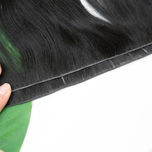Thin Genius Weft Yaki (Relaxed) HBL Hair Extensions