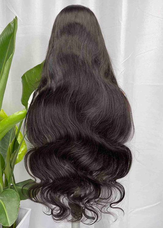 Lux Goddess Burmese Body Wave HD Lace Frontal Wig HBL Hair Extensions Wig