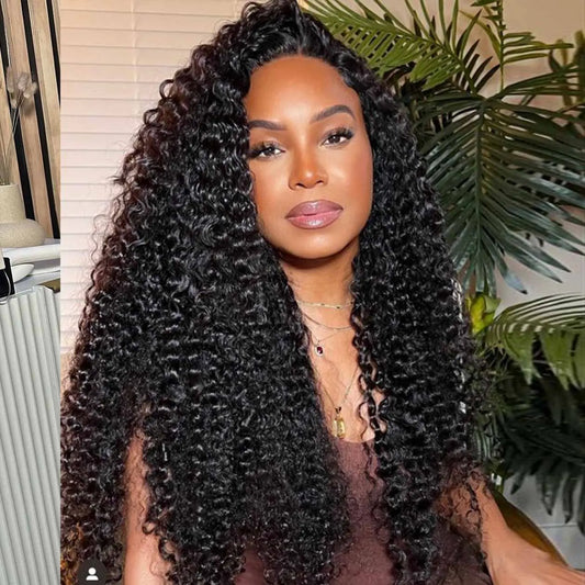 Lux Goddess Burmese Water Wave HD Lace Frontal Wig HBL Hair Extensions Wig