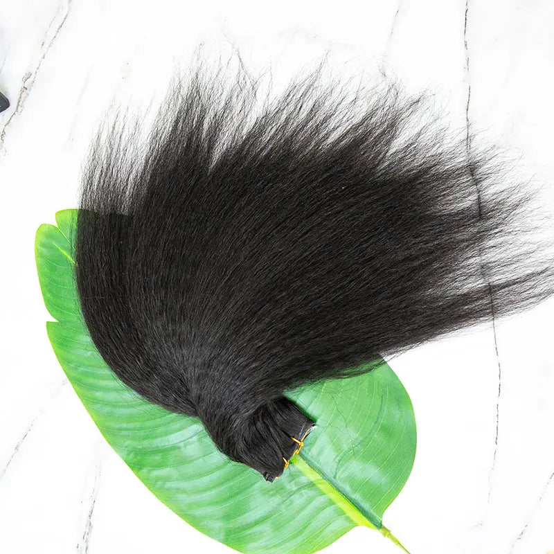 Lux Thin Genius Weft Kinky Straight HBL Hair Extensions
