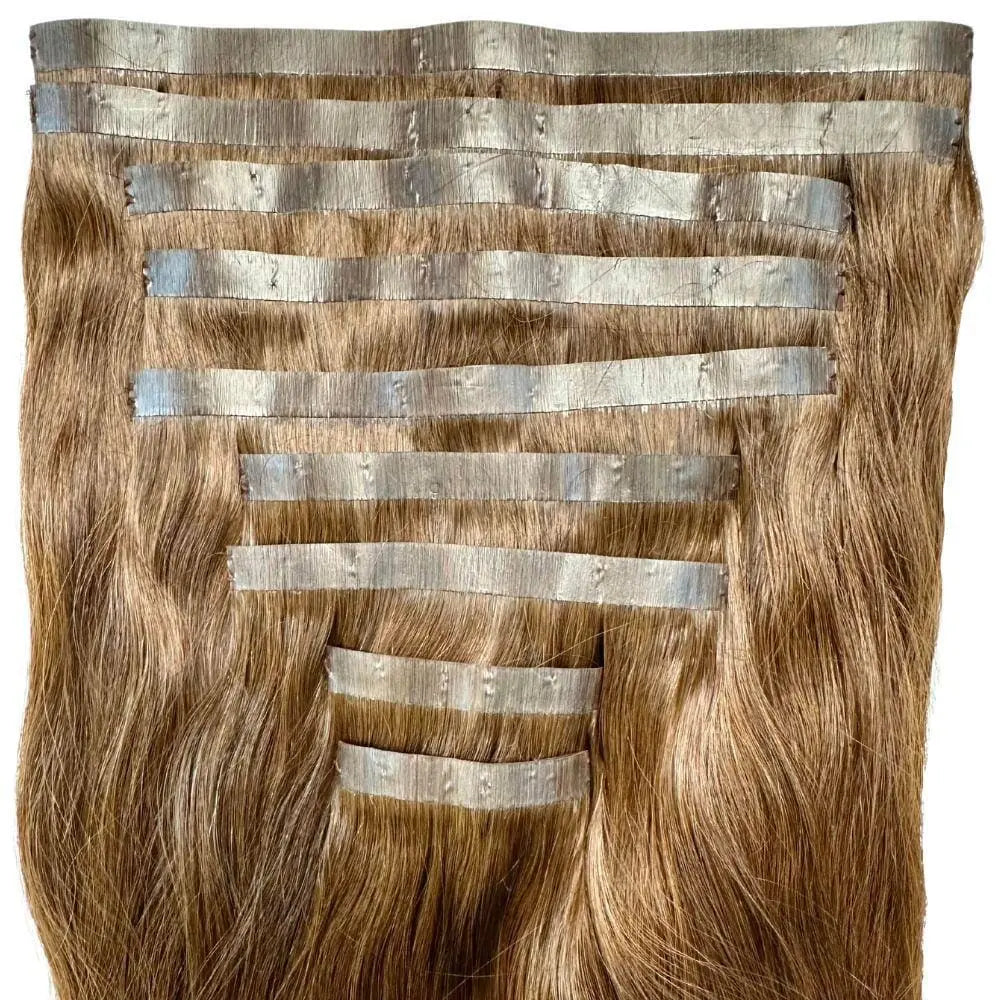 Medium Brown Seamless Clip-In - HBL Hair Extensions