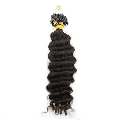 Micro Loop HAIR EXTENSION Deep Wave Human Hair HBL Hair Extensions Microloop