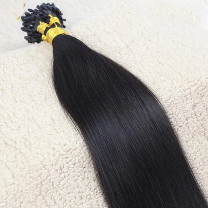 Micro Loop Silky Straight Human Hair HBL Hair Extensions Microloop
