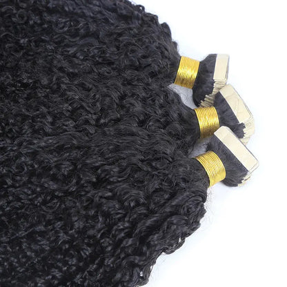 Multi Texture Kinky Curly Tape in - HBL Hair Extensions