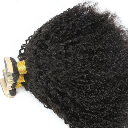 Multi Texture Kinky Curly Tape in - HBL Hair Extensions