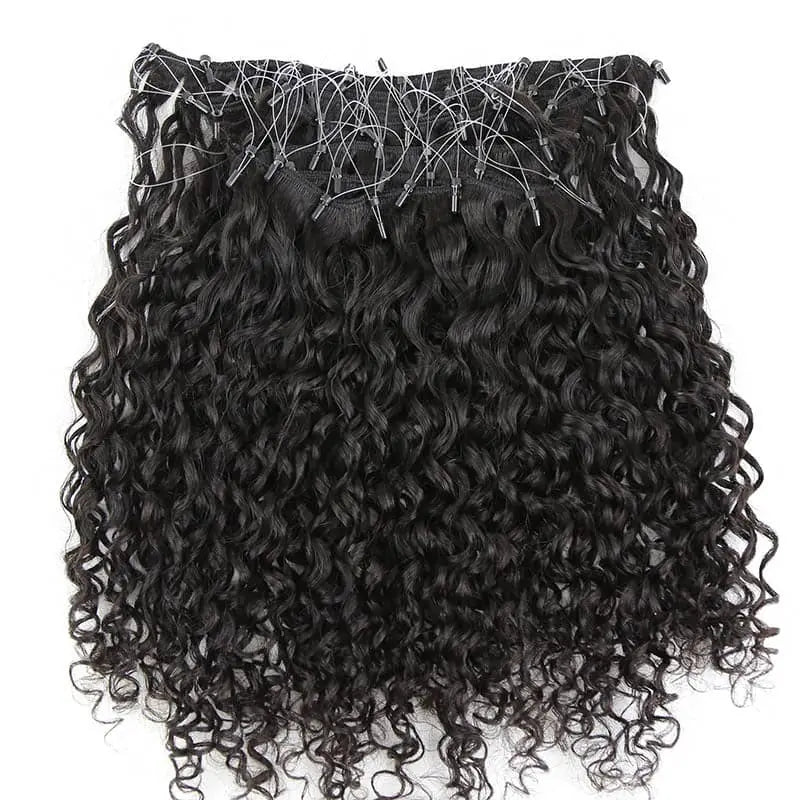 Pre-looped Water Wave HBL Hair Extensions Microloop