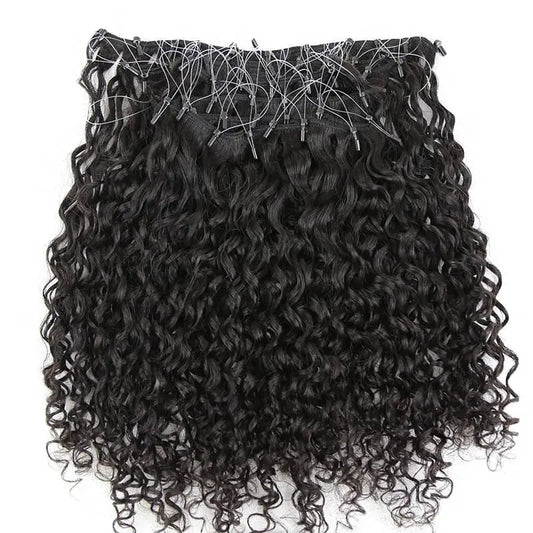 Pre-looped Water Wave HBL Hair Extensions Microloop