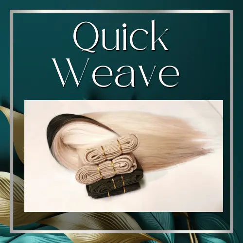Quick Weave: Traditional Full Head or Seamless Lace Frontal/Closure HBL Hair Extensions Hair Service, Quick Weave