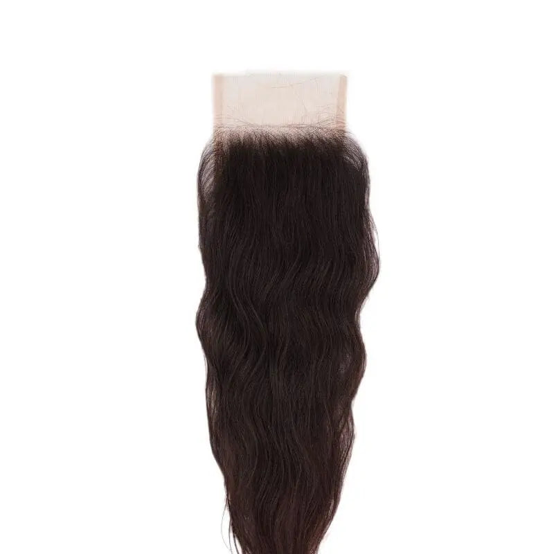 Raw Indian Wavy 4x4 Transparent Closure - HBL Hair Extensions