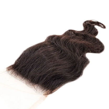 Raw Indian Wavy 4x4 Transparent Closure - HBL Hair Extensions