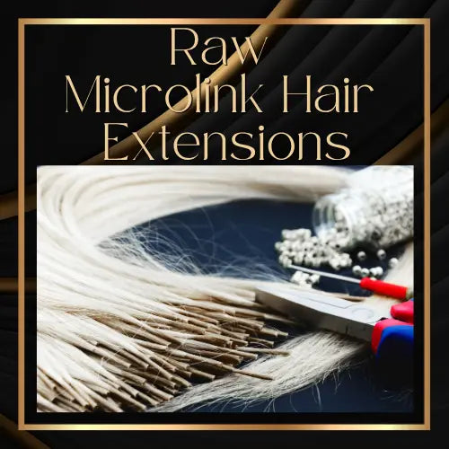 Raw Microlink I-Tip Hair Extensions (Full Head) HBL Hair Extensions Hair Service, I Tip, Microlink, Extensions