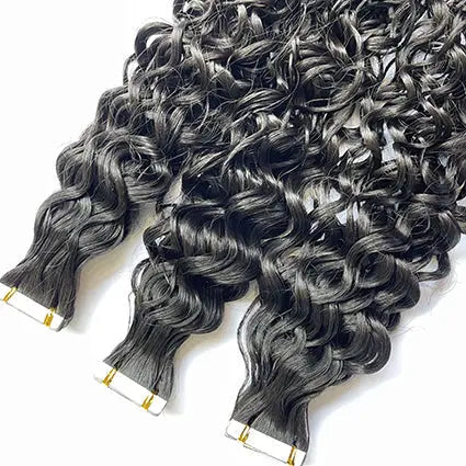 Raw Water Wave Tape In Extensions - HBL Hair Extensions