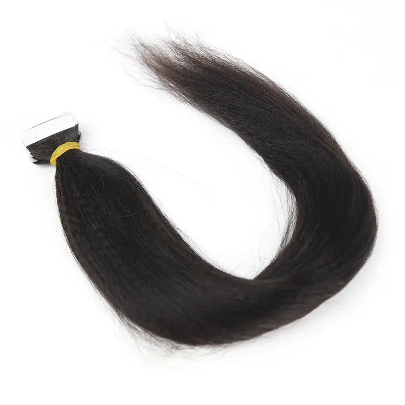 Relaxed Light Yaki Straight Tape in - HBL Hair Extensions