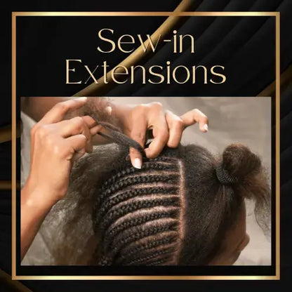 Individual Sew-In Tracks HBL Hair Extensions Hair Service, Individual Sewin , Tracks