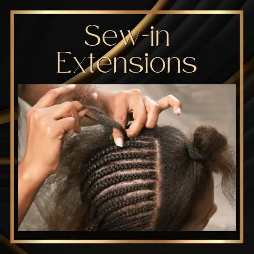 Individual Sew-In Tracks HBL Hair Extensions Hair Service, Individual Sewin , Tracks