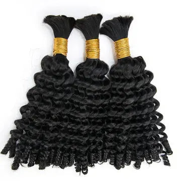 Spiral Curl Bulk Hair HBL Hair Extensions Bulk Hiar