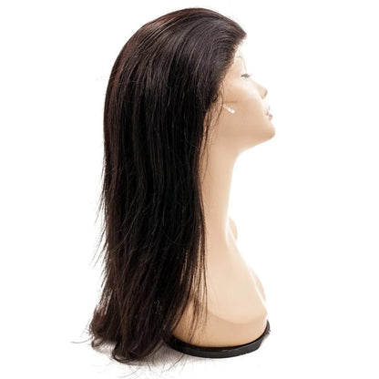 Straight Mono Lace Front PU Medical Wig - HBL Hair Extensions