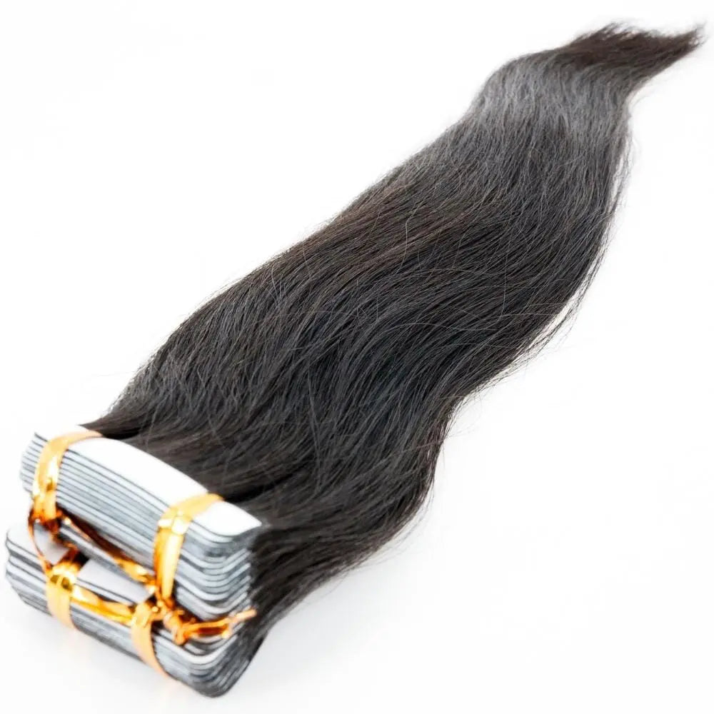 Straight Raw Tape-In Extensions - HBL Hair Extensions