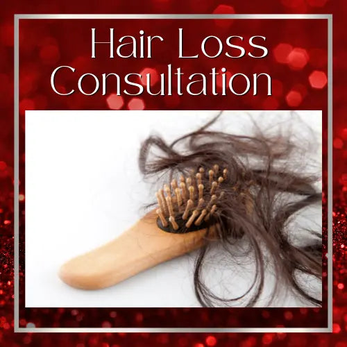 Virtual: In Person Hair Loss Consultation HBL Hair Extensions Hair Service, Consultation, Measurements