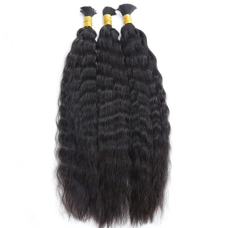 Wet & Wavy Bulk Hair - HBL Hair Extensions