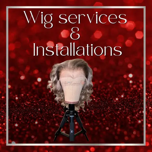 Wig Installation HBL Hair Extensions Hair Service, Wig Installation