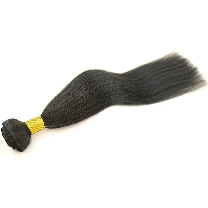 Yaki Straight Micro Weft Hair Extensions HBL Hair Extensions