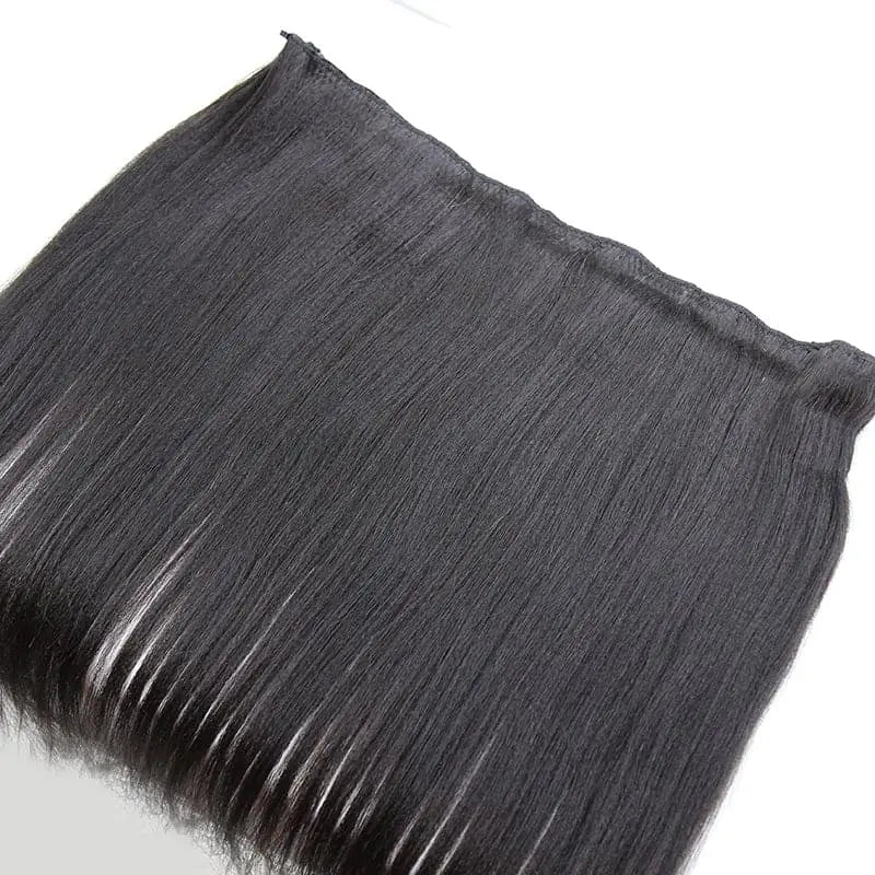 Yaki Straight Micro Weft Hair Extensions HBL Hair Extensions