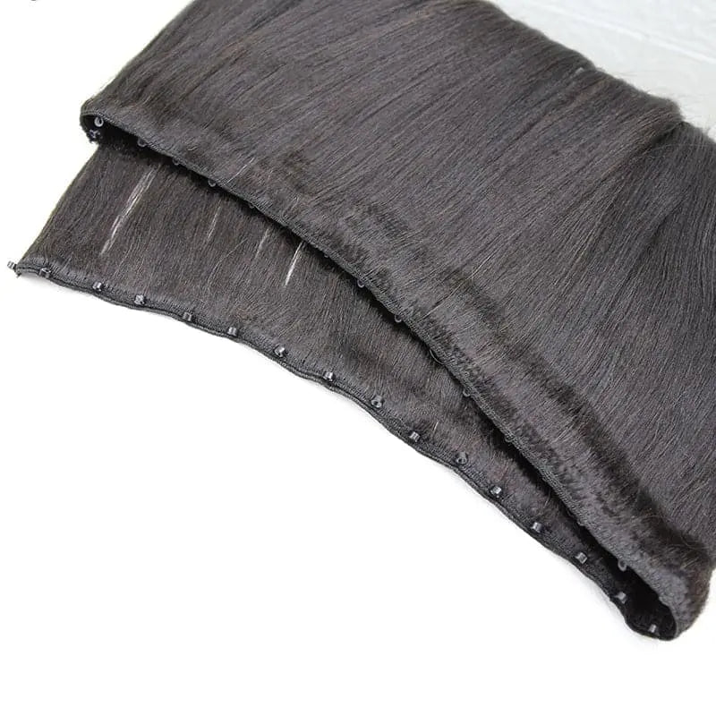 Yaki Straight Micro Weft Hair Extensions HBL Hair Extensions