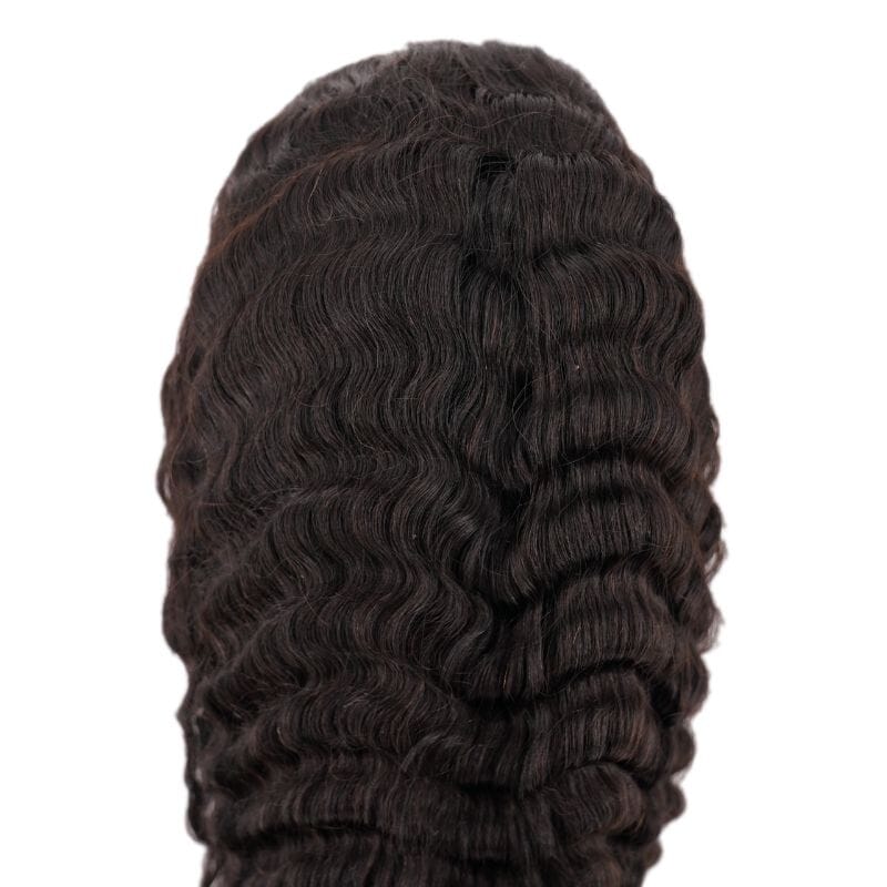 Deep Wave 13x4 Transparent Lace Front Wig HBL Hair Extensions 