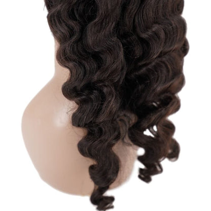 Loose Wave 13x4 Transparent Lace Front Wig HBL Hair Extensions 
