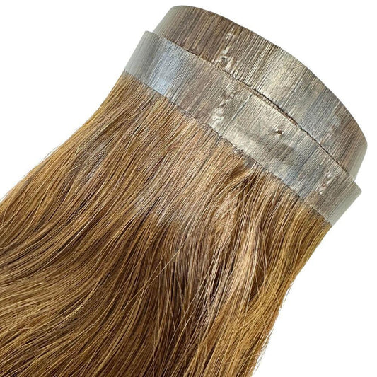 Medium Brown Seamless Clip-In HBL Hair Extensions 