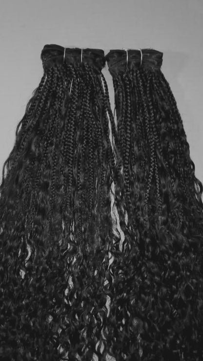 Boho Box Braid Weft Bundles