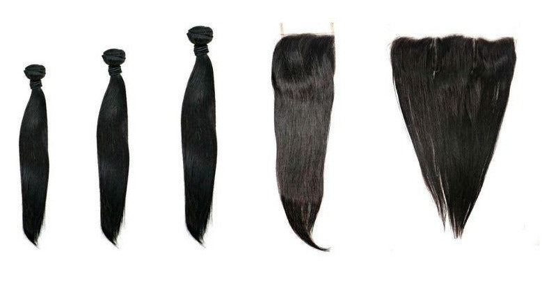 Brazilian Straight Long Length Package Deal HBL Hair Extensions 