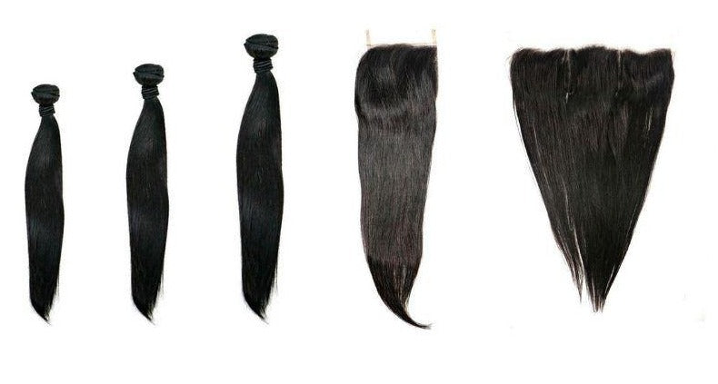Brazilian Straight Short Length Package Deal HBL Hair Extensions 