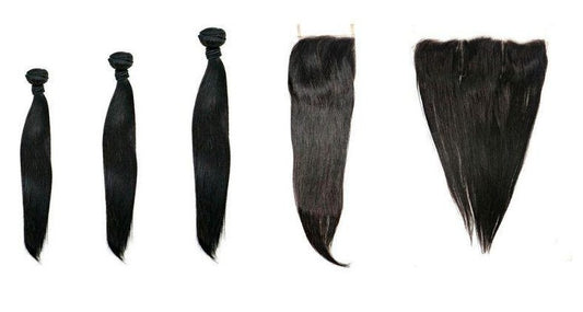 Brazilian Straight Variety Length Package Deal HBL Hair Extensions 