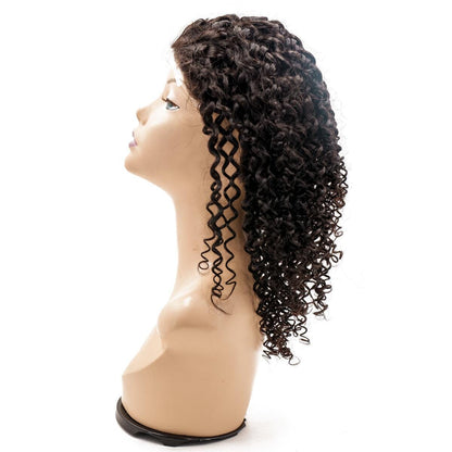 Curly Skin Polyurethane Medical Wig HBL Hair Extensions 