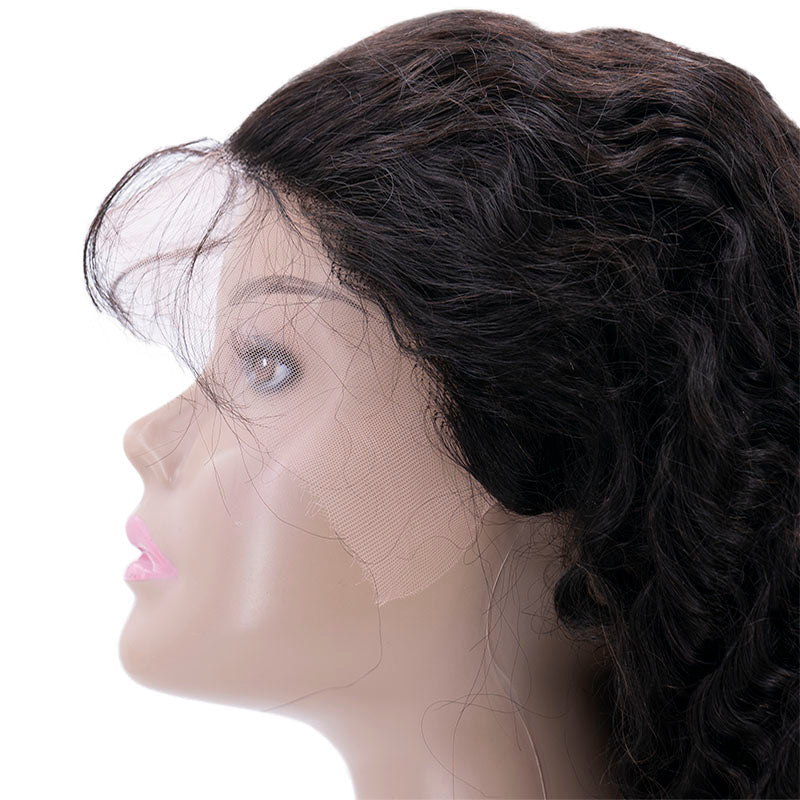 HD Deep Wave Lace Front Wig HBL Hair Extensions 