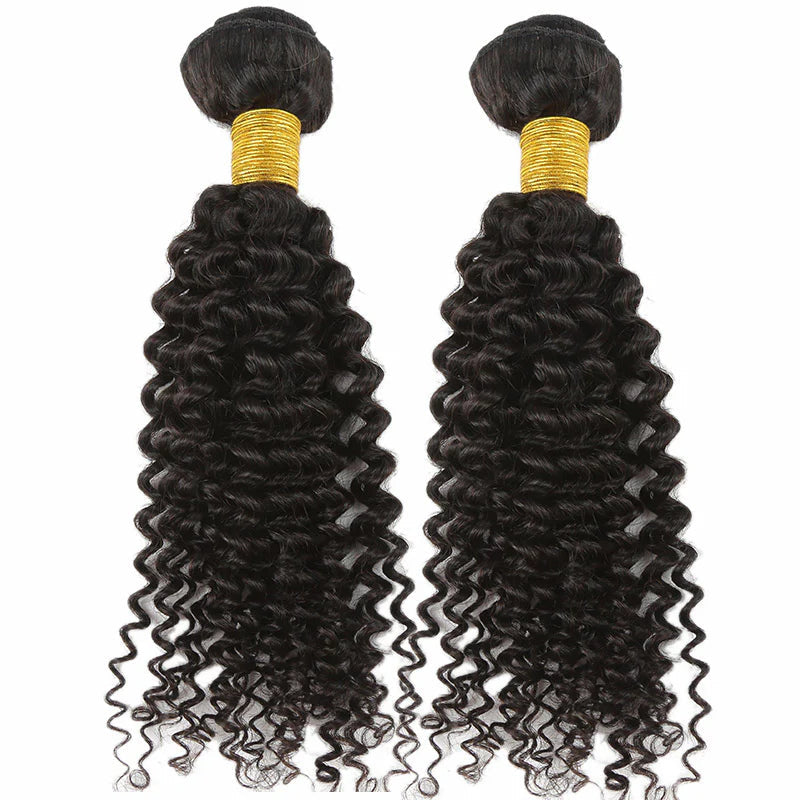 Kinky Curly Microlink Weft Hair Extensions HBL Hair Extensions 