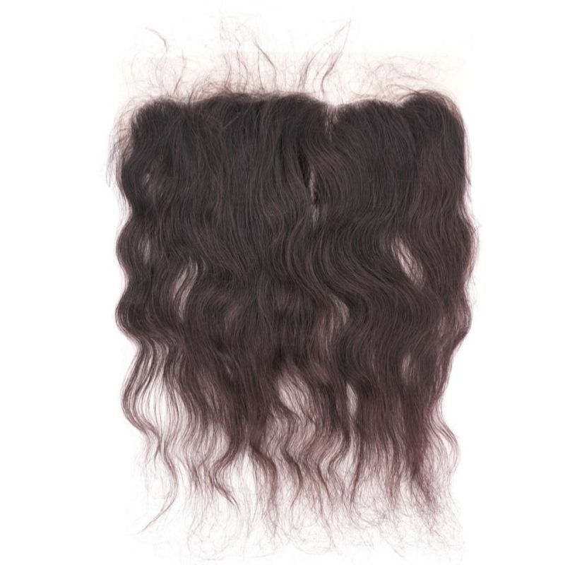 Raw Indian Curly Transparent Frontal HBL Hair Extensions 