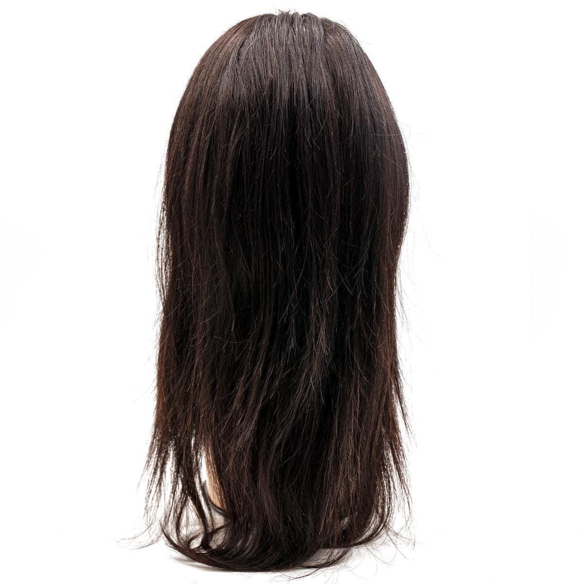 Straight Mono Lace Front PU Medical Wig HBL Hair Extensions 