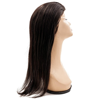 Straight Silicone Skin Medical Wig HBL Hair Extensions 